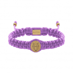 Gold Charm-Purple2 - اسوارة ضفيرة - اقتني اجمل الاكسسوارات النسائية من متجر راستال